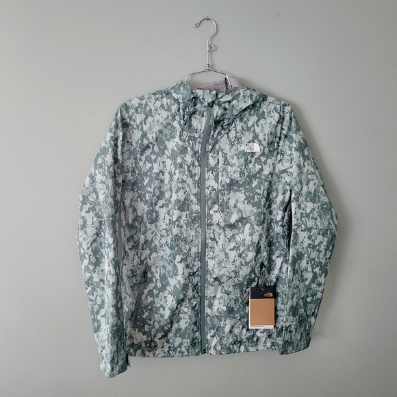 NWT New with Tags North Face Womens Womans Alta Vista Dark Sage Rain Jacket - Picture 1 of 14